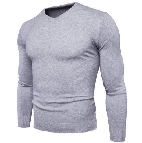 Pull homme en V de haute qualité en coton Chic und Stil