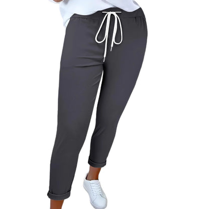 Comfortable leisure pants for women with elastic waist Chic and Style