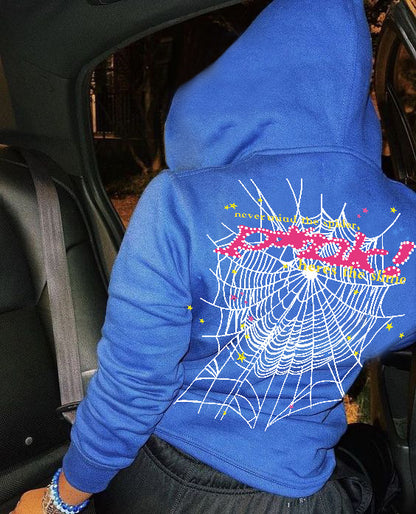 Homme pull à capuche décontracté avec design graphique innovant Chic und Stil