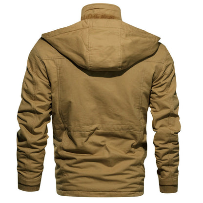 Functional jacket for men with padded interior and practical pockets Chic and Style