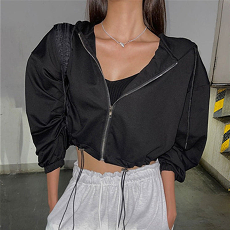 Veste de sport courte à la mode pour femmes Chic & Stil