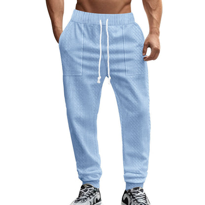 Men's leisure pants with a structured design and practical side pockets Chic and Style