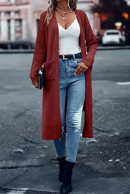 Dames Cardigan long Chic und Stil