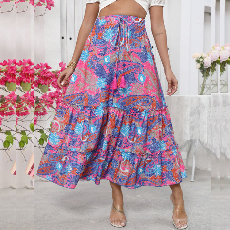 Jupe maxi étagée Chic und Stil 1751507341