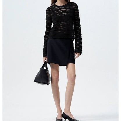 Pullover en dentelle chic pour femmes Chic und Stil
