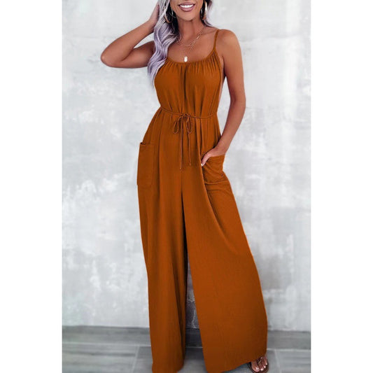 Combinaison large à dos nu pour dames Chic und Stil