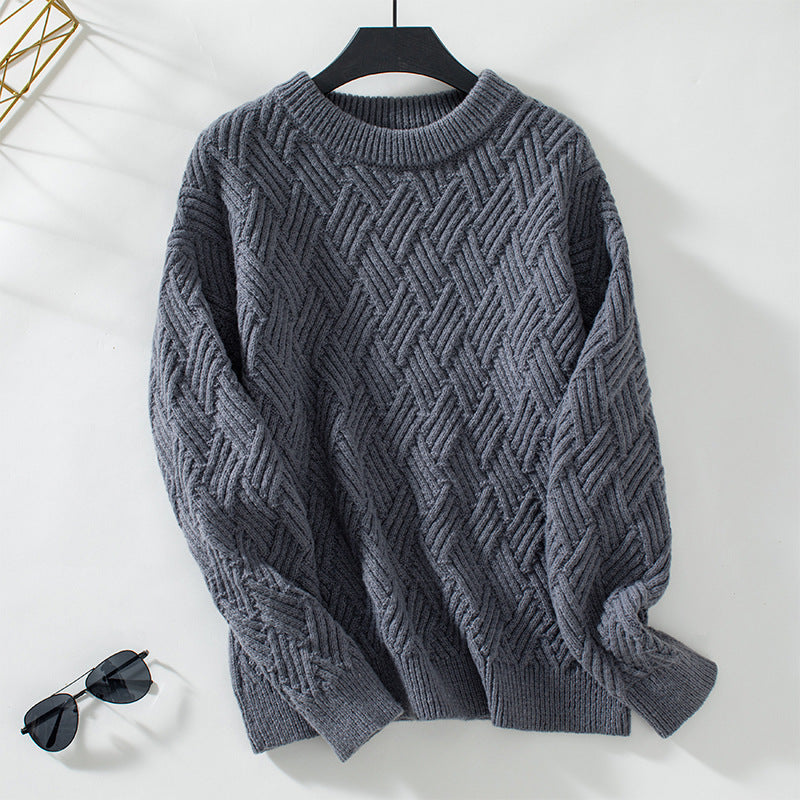 Pull en tricot pour femmes avec un motif structuré moderne et une coupe confortable Chic und Stil