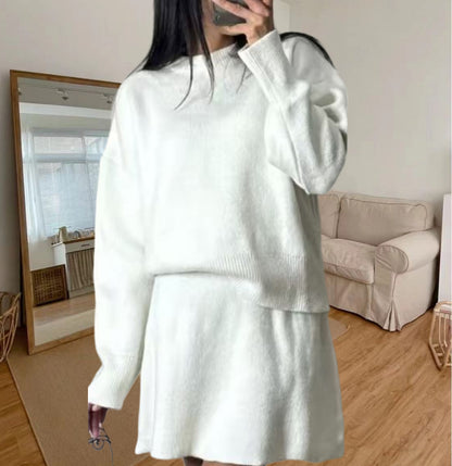 Robe en tricot pour femmes avec des manches volumineuses et une coupe décontractée Chic und Stil