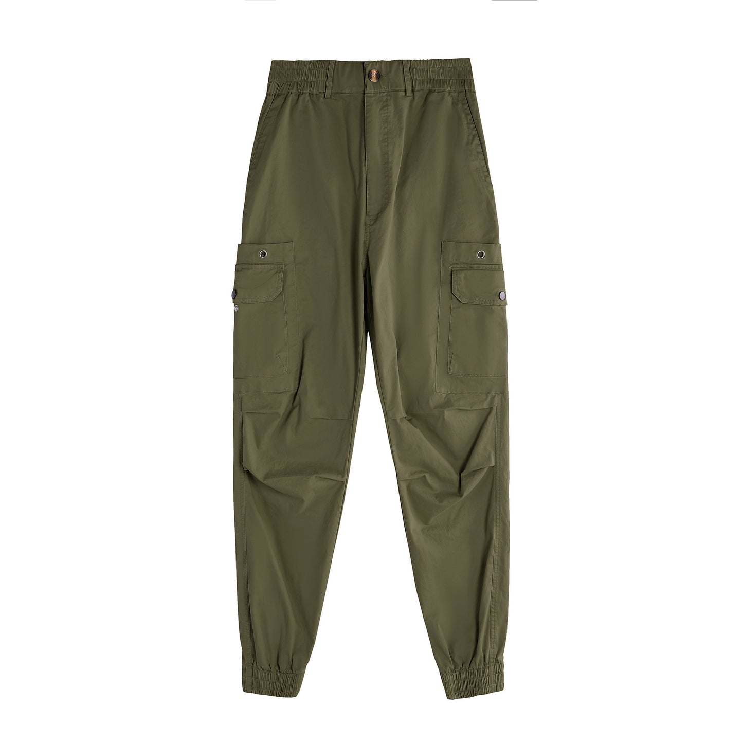Men's cargo pants with functional pockets and elastic waist Chic und Stil
