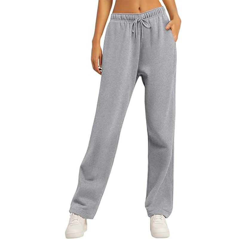 Casual high-waisted training pants for women Chic und Stil