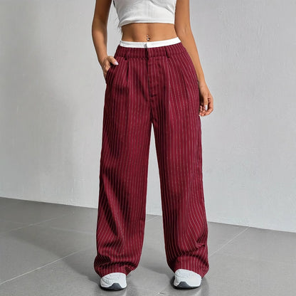 Ladies high waist disc pants Chic and Style