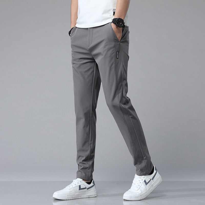 Functional sports pants for men with side zip pockets Chic and Style
