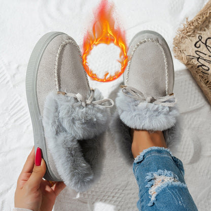 Dames Fleece doublé baskets Chic und Stil