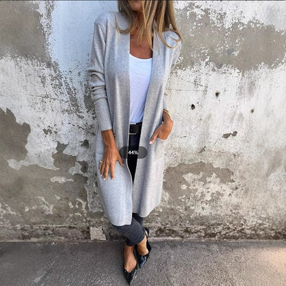 Dames élégant et confortable cardigan en tricot Chic und Stil