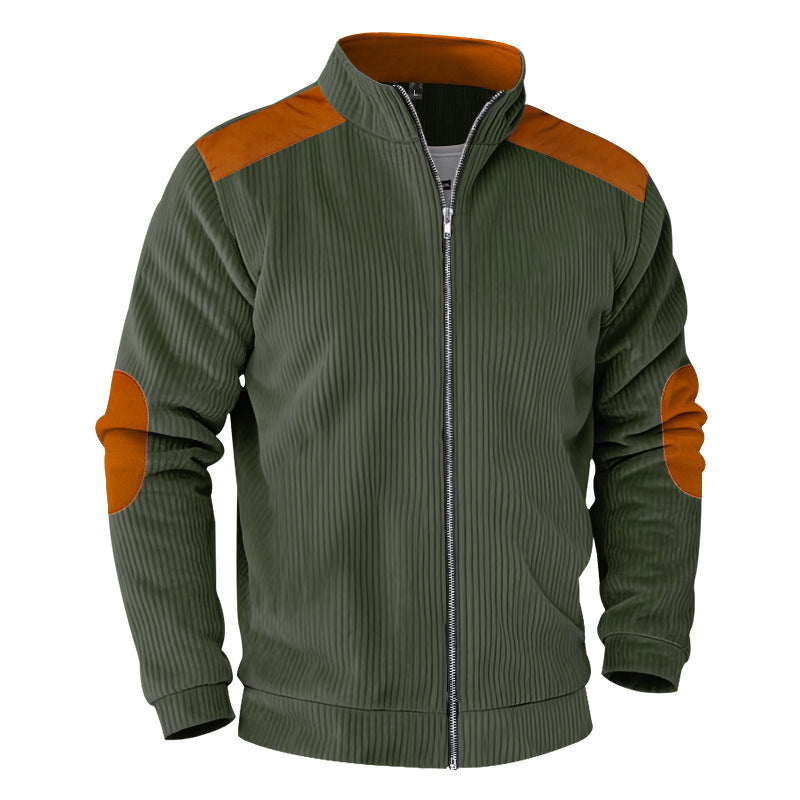 Veste de loisir pour hommes avec col montant Chic und Stil