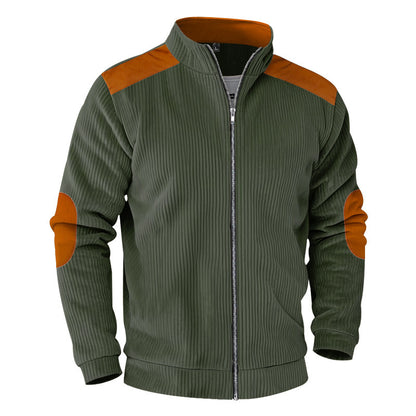 Veste de loisir pour hommes avec col montant Chic und Stil