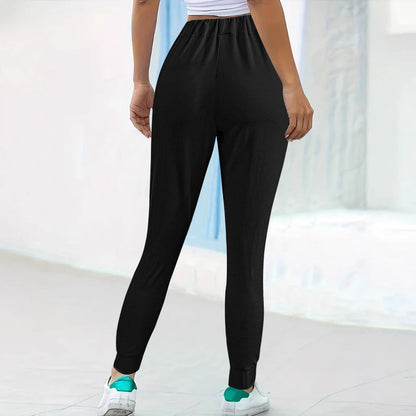 Pantalon de jogging confortable pour femmes avec taille élastique et poches pratiques Chic und Stil