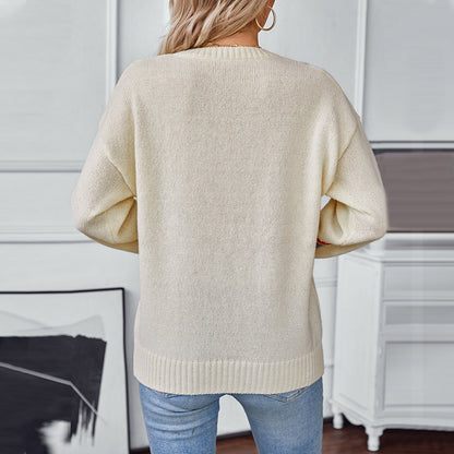 Pull femme à motifs Chic und Stil