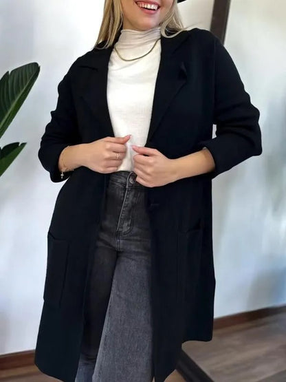 Dames Élégante et confortable veste de transition avec poches pratiques Chic und Stil