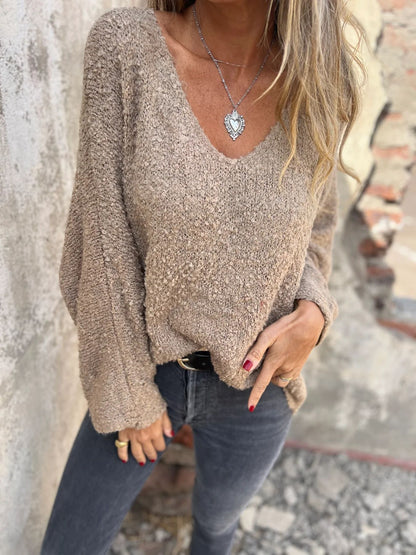 Dames pull douillet Chic und Stil