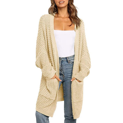 Cardigan tricot pour femmes avec coupe décontractée et poches Chic und Stil