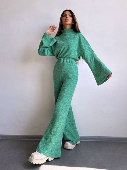 Dames Ensemble de salon luxueux à coupe large Chic und Stil