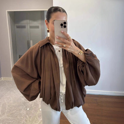 Dames blouson à manches volantes Chic und Stil