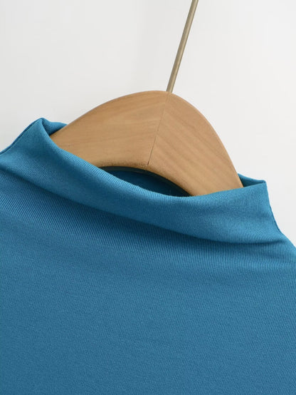Pull à col roulé à manches longues dames Chic und Stil