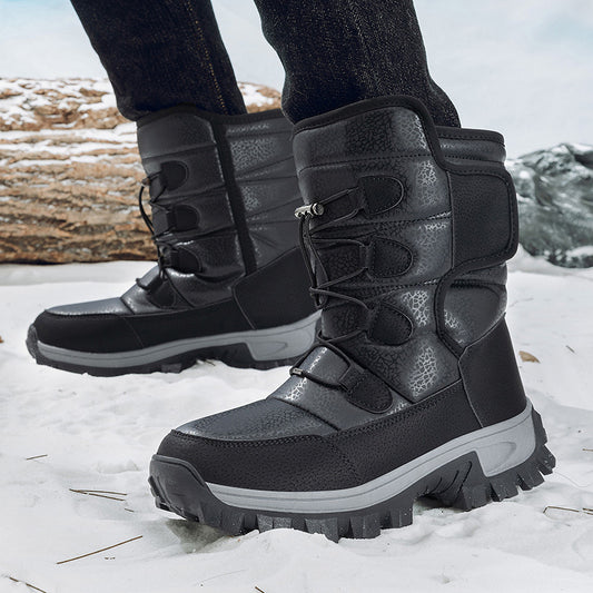 Bottes d'hiver pour femmes avec doublure isolante et semelle profilée antidérapante Chic und Stil