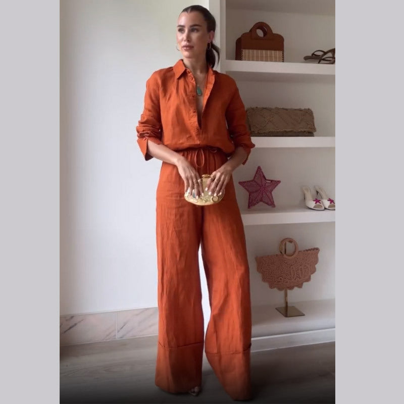 Dames décontracté combinaison dans un look casual élégant Chic und Stil