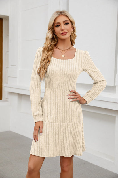 Robe midi tricotée Chic und Stil