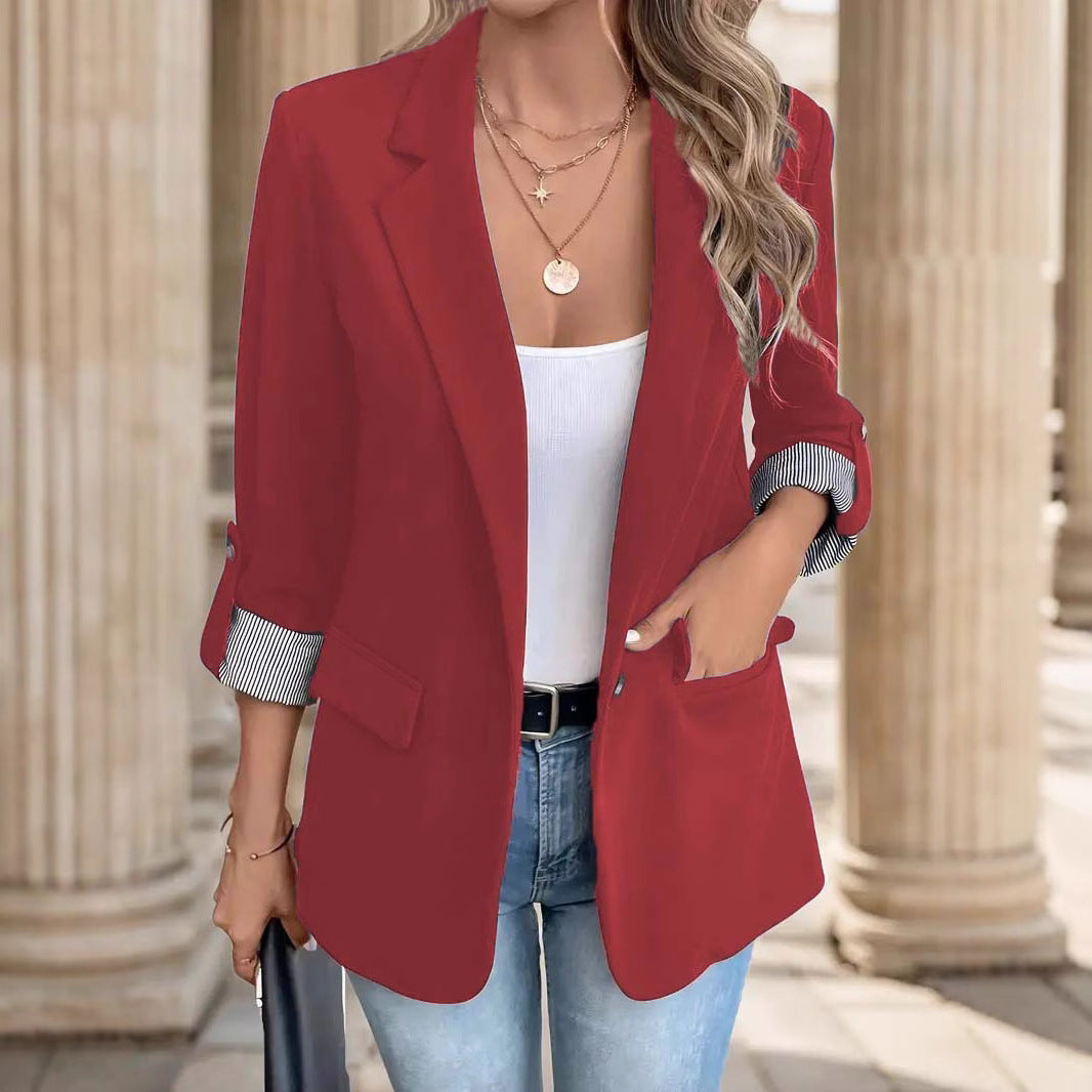 Blazer pour femmes avec motif rayé Chic und Stil