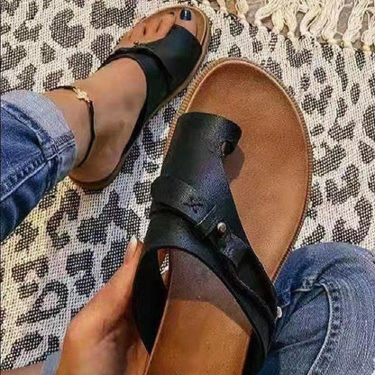 Sandales à lanières confortables pour dames avec semelle anatomique Chic und Stil