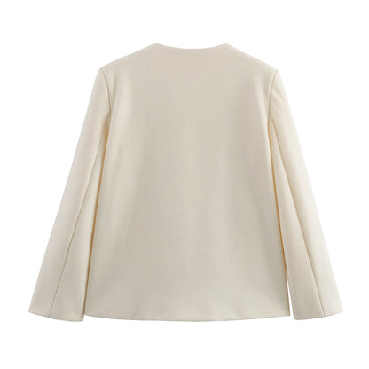 Dames élégant manteau d'hiver avec solution de boutons doubles et de poches Chic und Stil