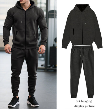 Costume de sport pour hommes avec capuche et poches pratiques Chic und Stil