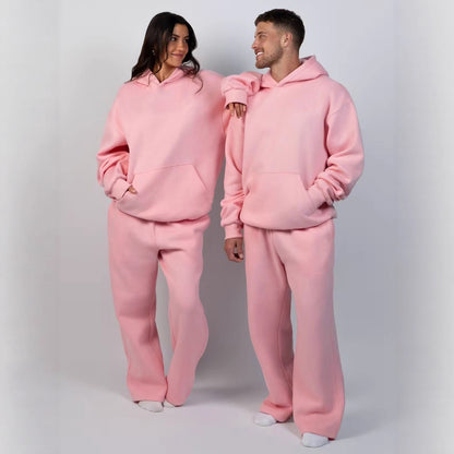 Pull à capuche décontracté pour femmes avec coupe large et poche kangourou Chic und Stil