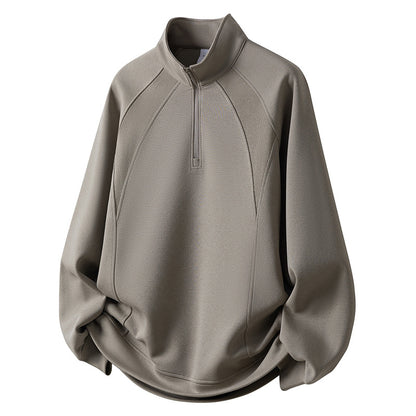 Dames Pull à demi-fermeture éclair sportif Chic und Stil