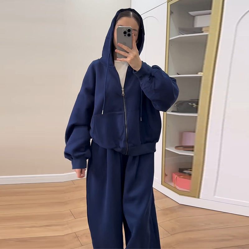Chic und Stil ensemble décontracté à capuche et pantalon de jogging pour femmes