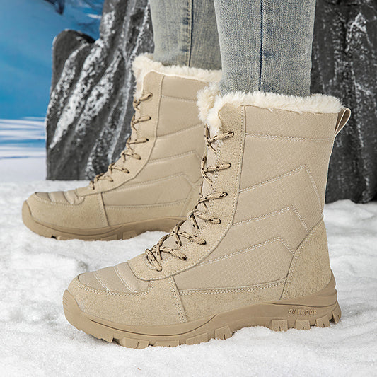 Bottes d'hiver multifonctionnelles pour femmes avec doublure isolante et semelle antidérapante Chic und Stil