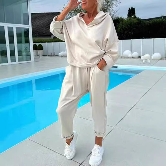 Dames Ensemble de détente confortable et élégant Chic und Stil