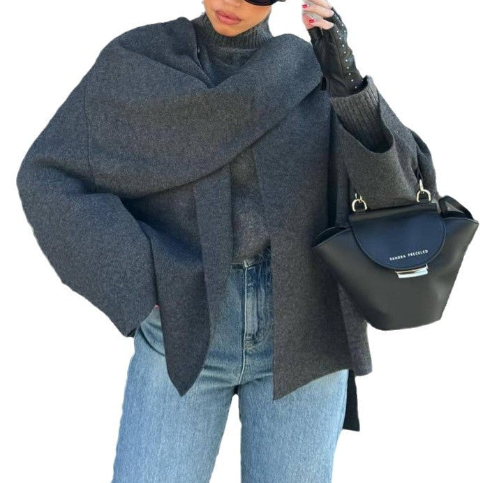 Dames élégante hoodie Chic und Stil