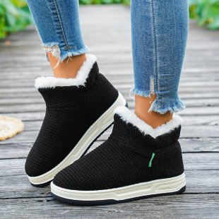 Bottes pour dames doublées avec encolure élastique Chic und Stil