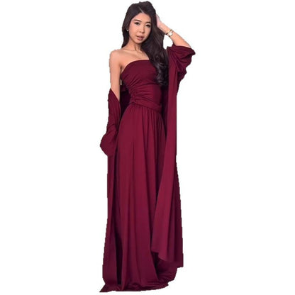 Airy loungewear set for women with long kimono Chic and Style