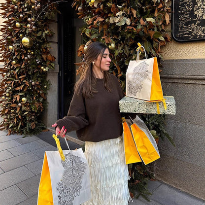 Ladies Oversized Crewneck Pullover Comfortable Chic and Style