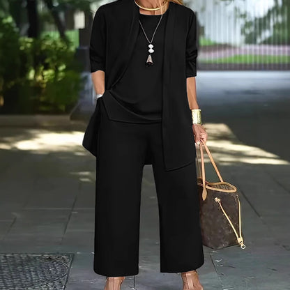 Dames Chic Tailleur Deux Pièces Chic und Stil