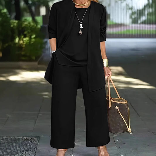 Dames Chic Tailleur Deux Pièces Chic und Stil