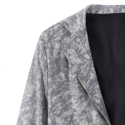 Blazer décontracté pour hommes structuré avec un design moderne et deux poches Chic und Stil