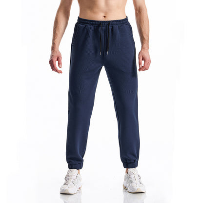 Comfortable sports pants for men with elastic waistband and modern side pockets Chic and Style