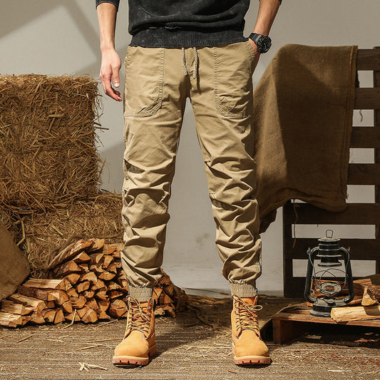 Men's cargo pants with elastic waistband Chic und Stil