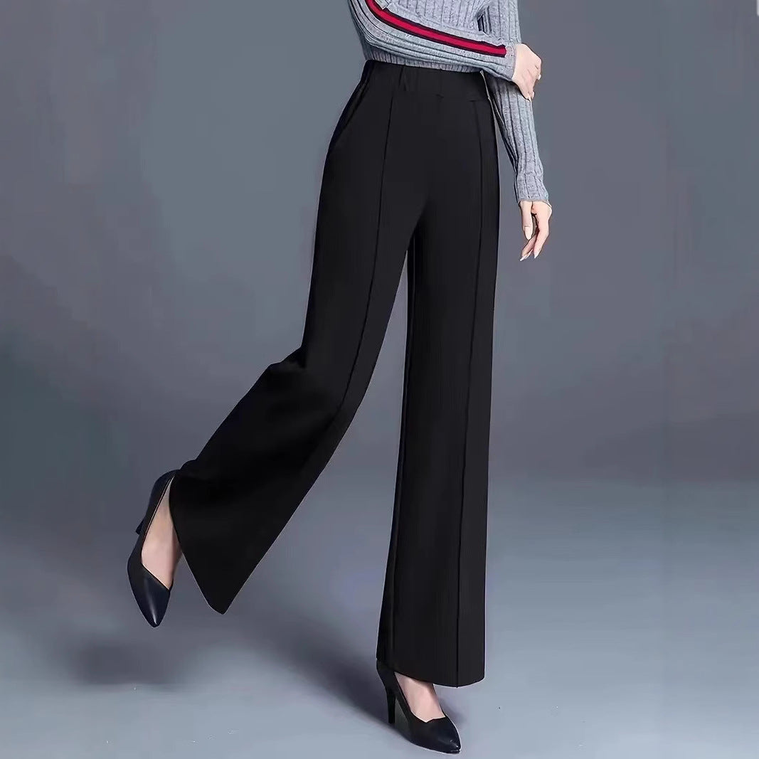 Ladies Elegant and Casual Wide Pants Chic and Style